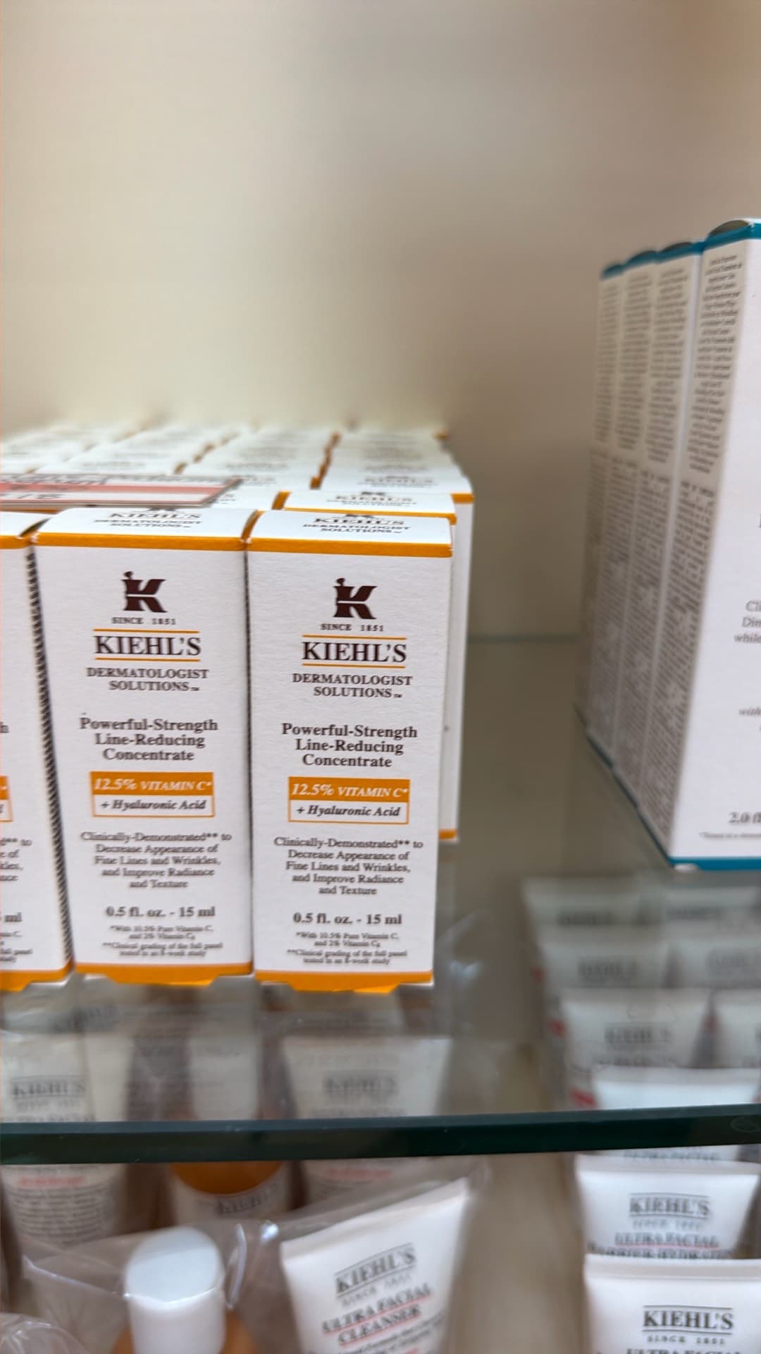 Концентрат Kiehl's для уменьшения морщин мощного действия
