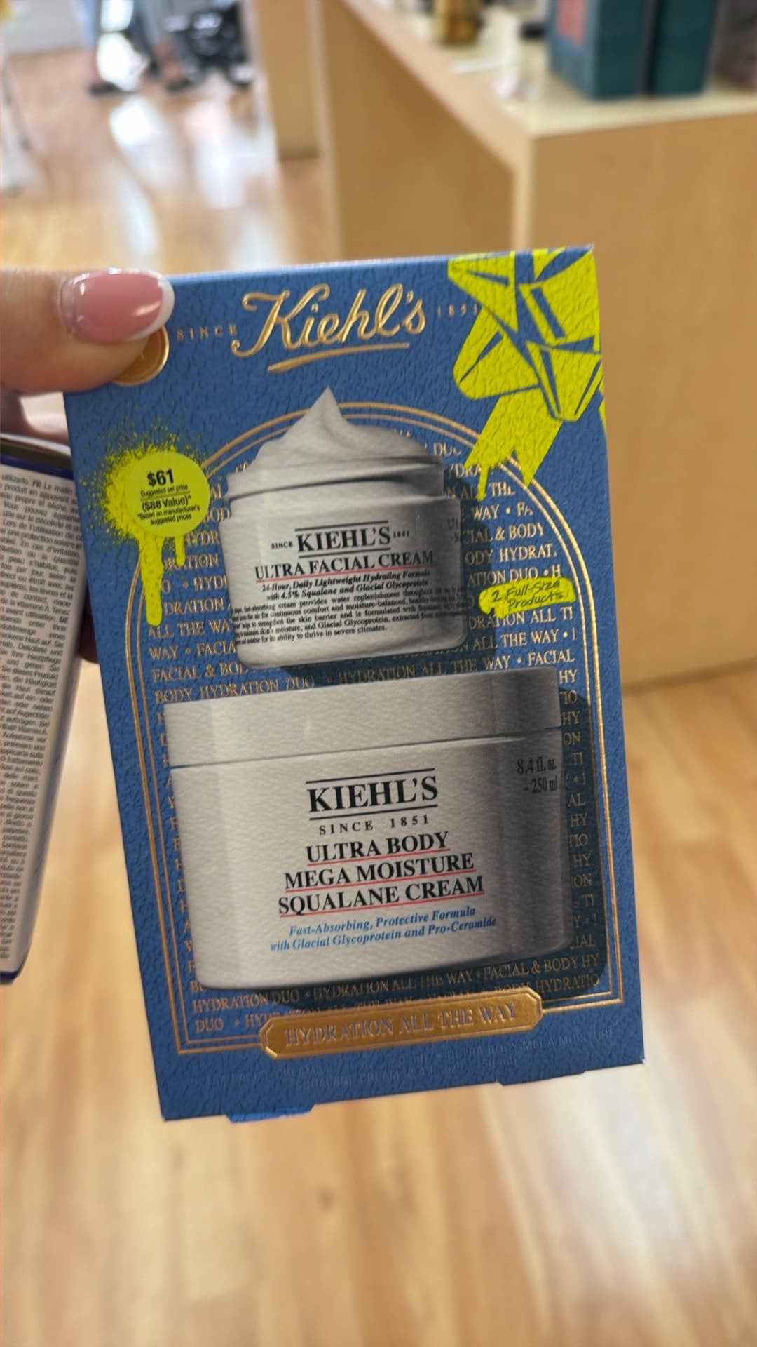 Дуэт увлажнения тела Kiehl's