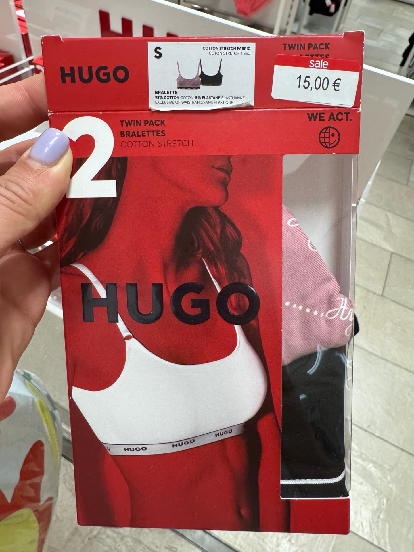 Бралеты Hugo в комплекте из двух
