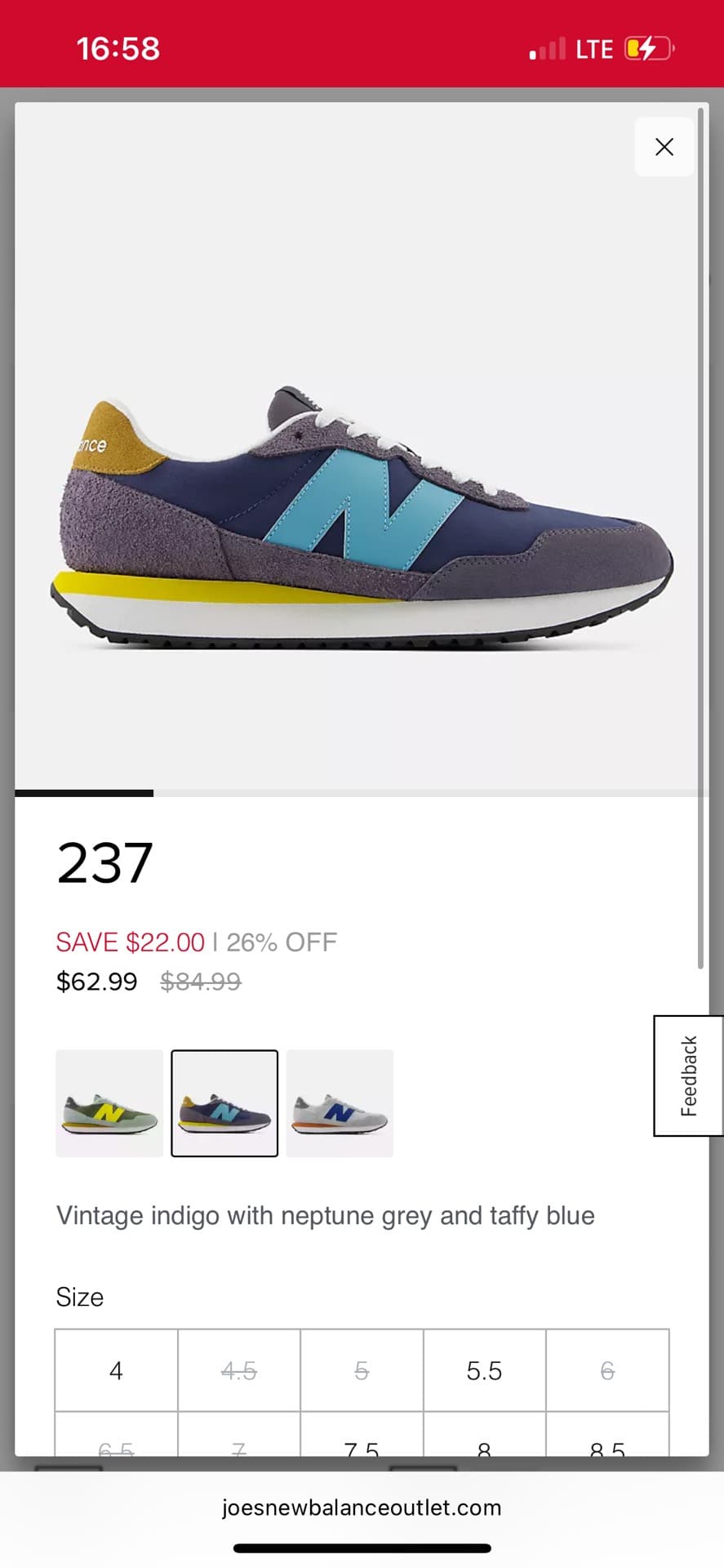 Винтажные кроссовки New Balance