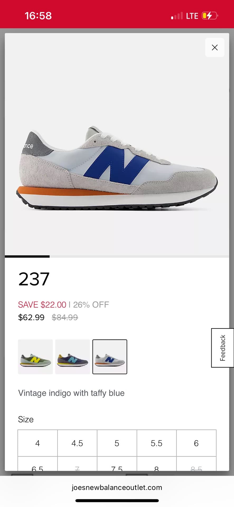 Ретро кроссовки New Balance
