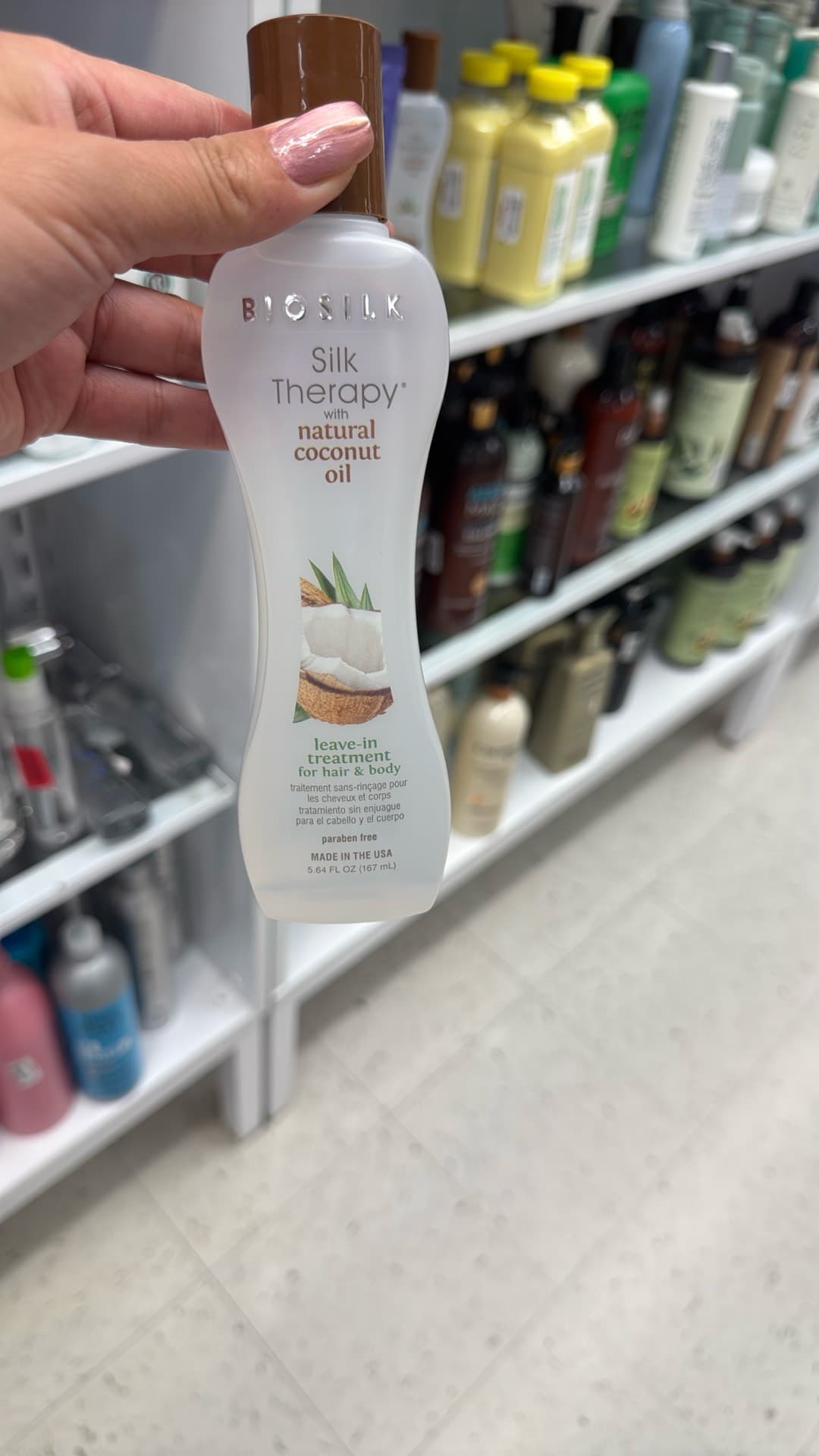 Кокосовое масло Biosilk Silk Therapy