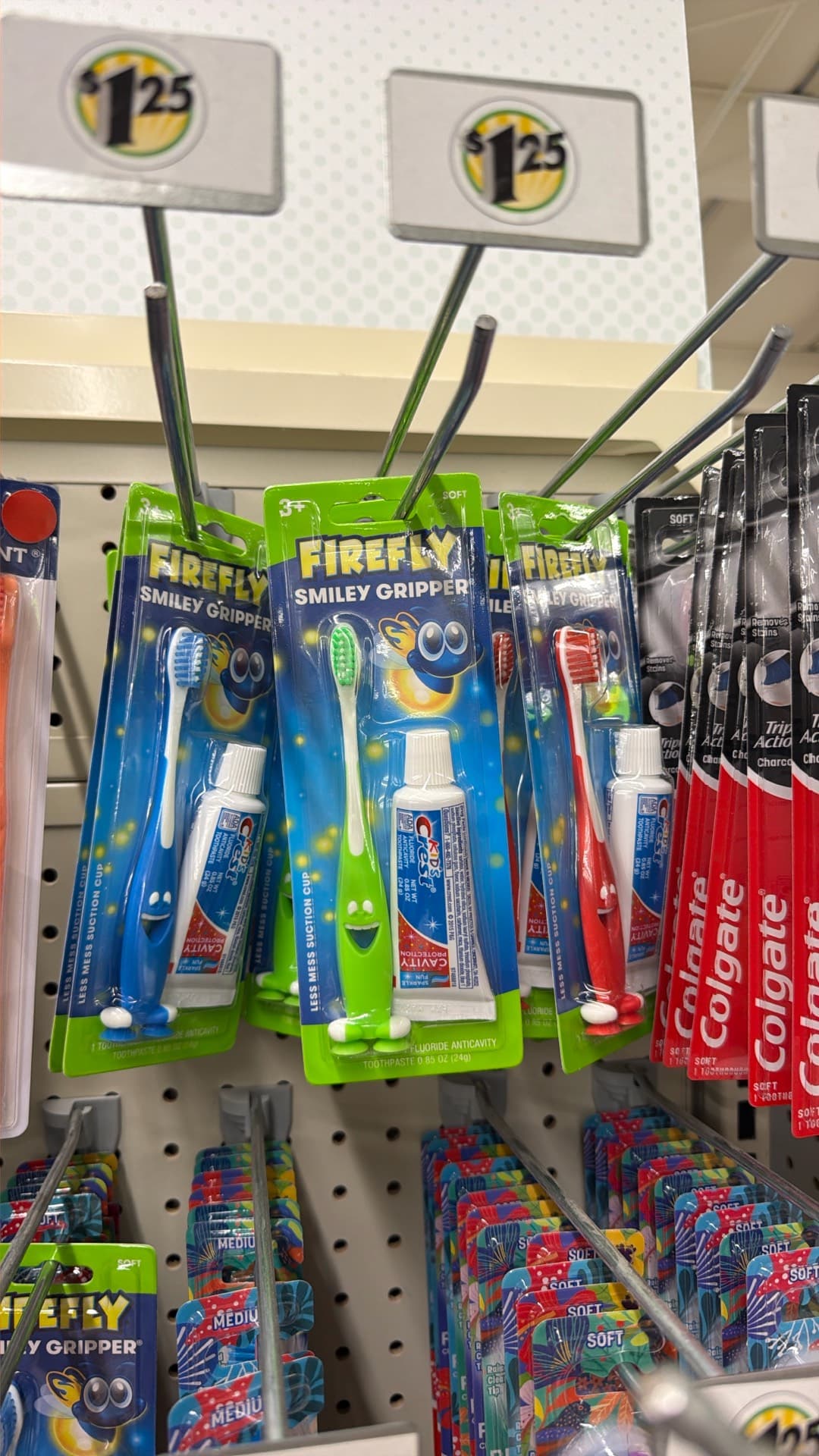 Набор зубных щёток Firefly Smiley Gripper