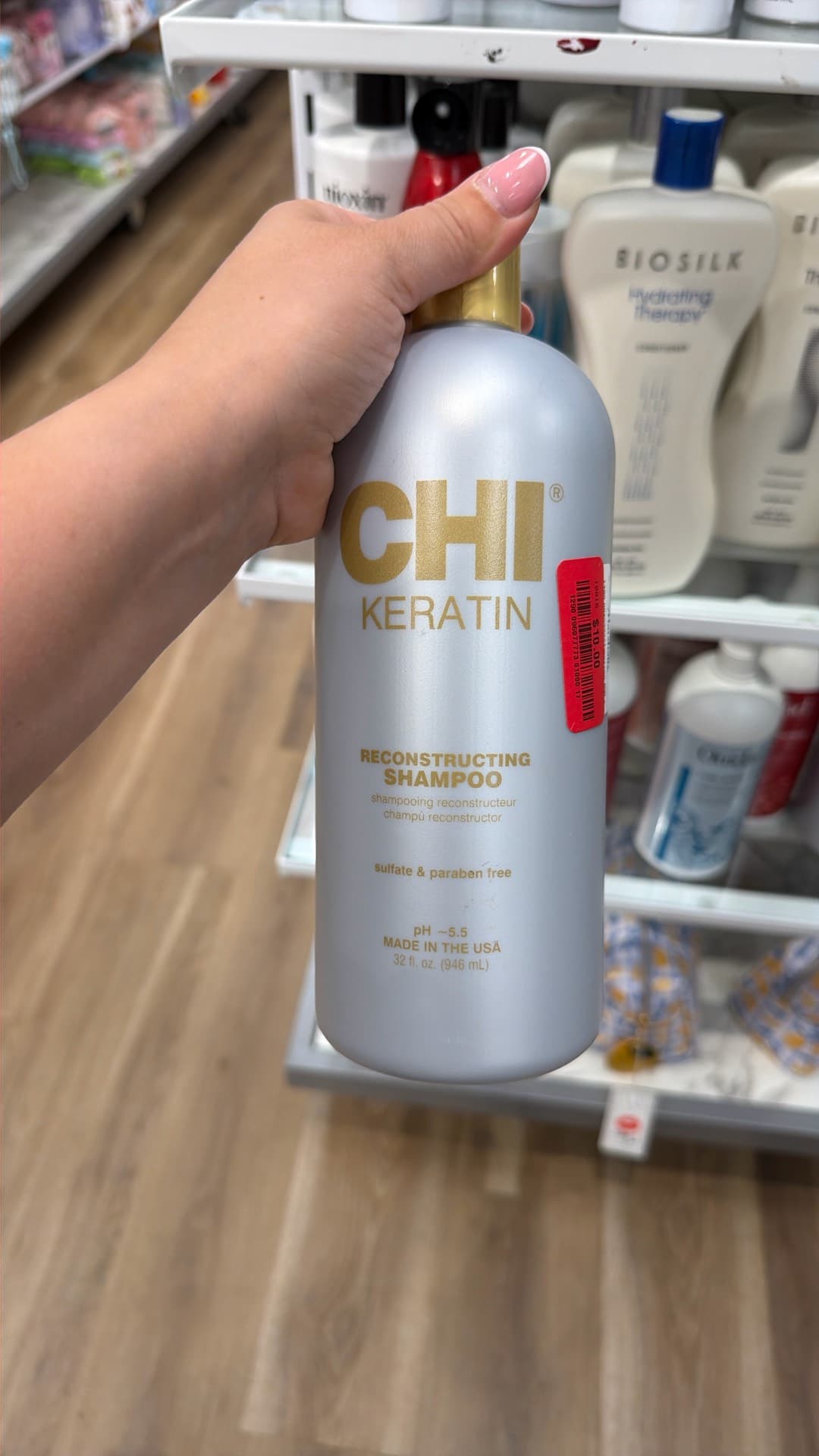 Шампунь CHI с кератином