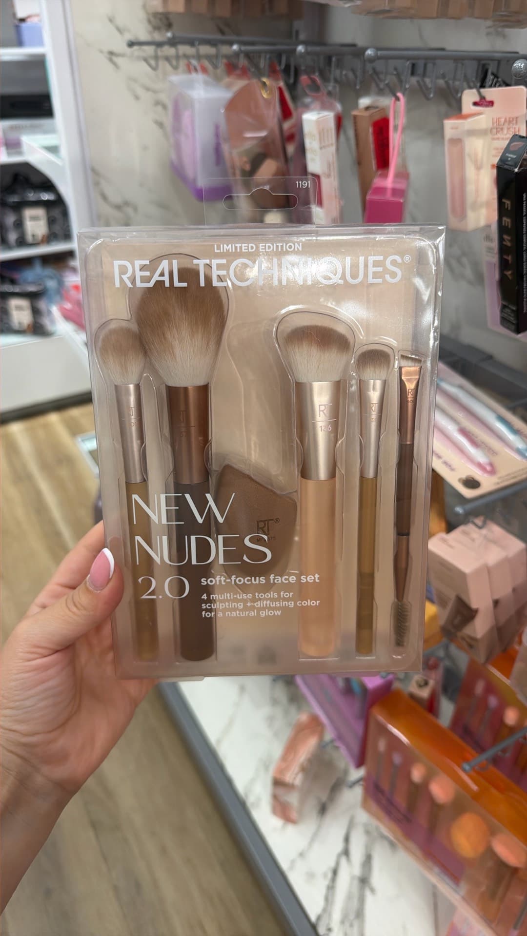 Набор кистей для макияжа Real Techniques New Nudes