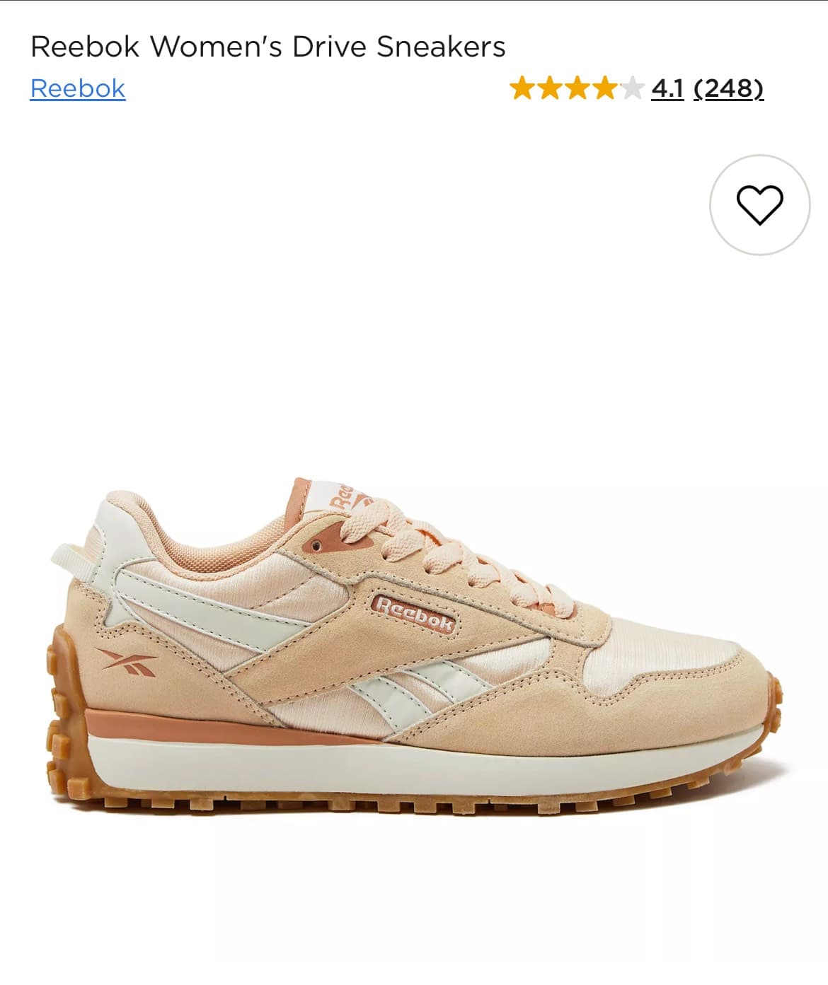 Кроссовки Reebok для женщин