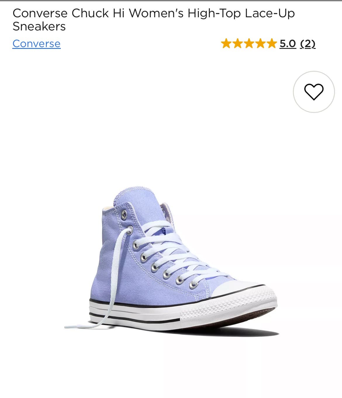 Кроссовки Converse Chuck Hi для женщин
