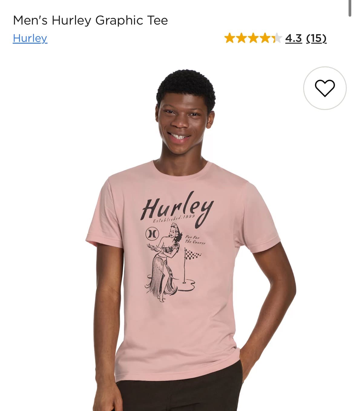 Футболка с графикой Hurley