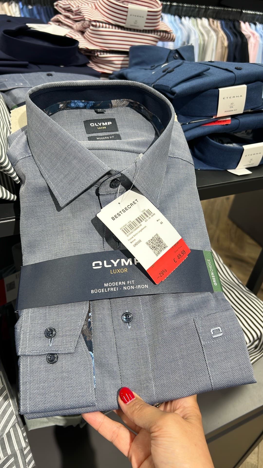 Рубашка OLYMPIA современного кроя