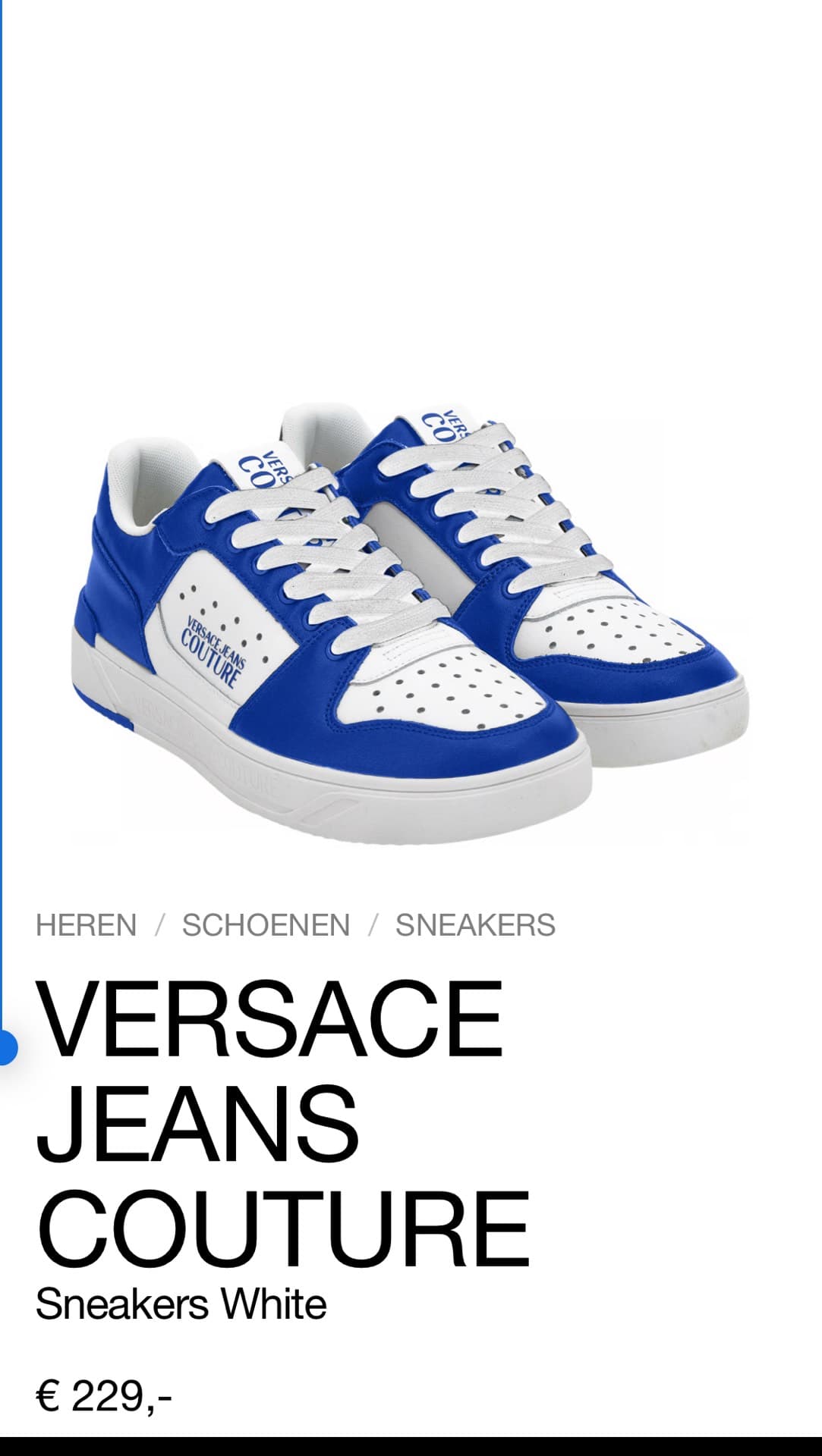 Кроссовки Versace Jeans Couture