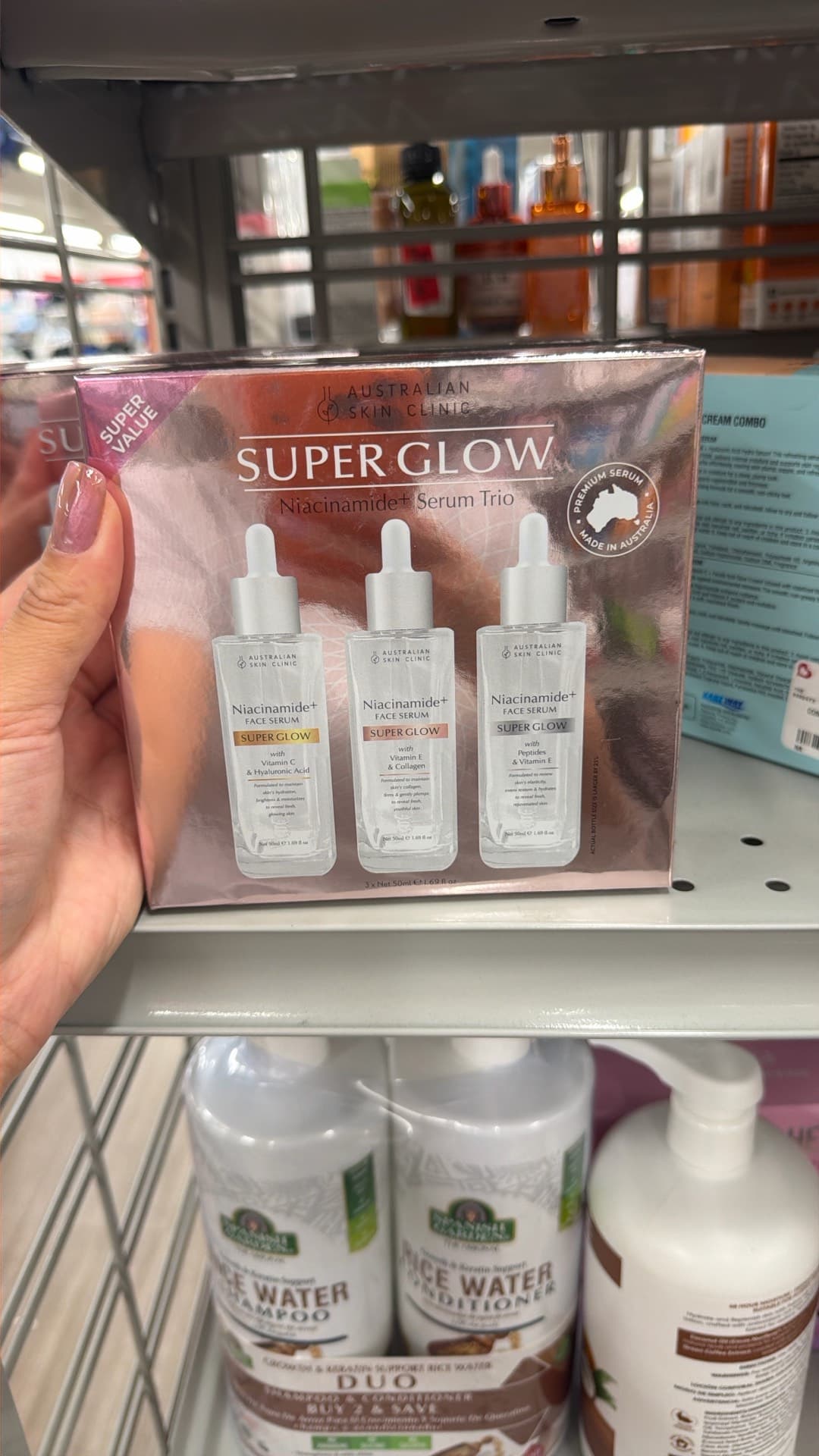 Трио сывороток Niacinamide Super Glow