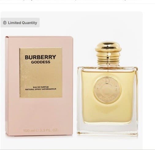 Парфюмированная вода Burberry Goddess