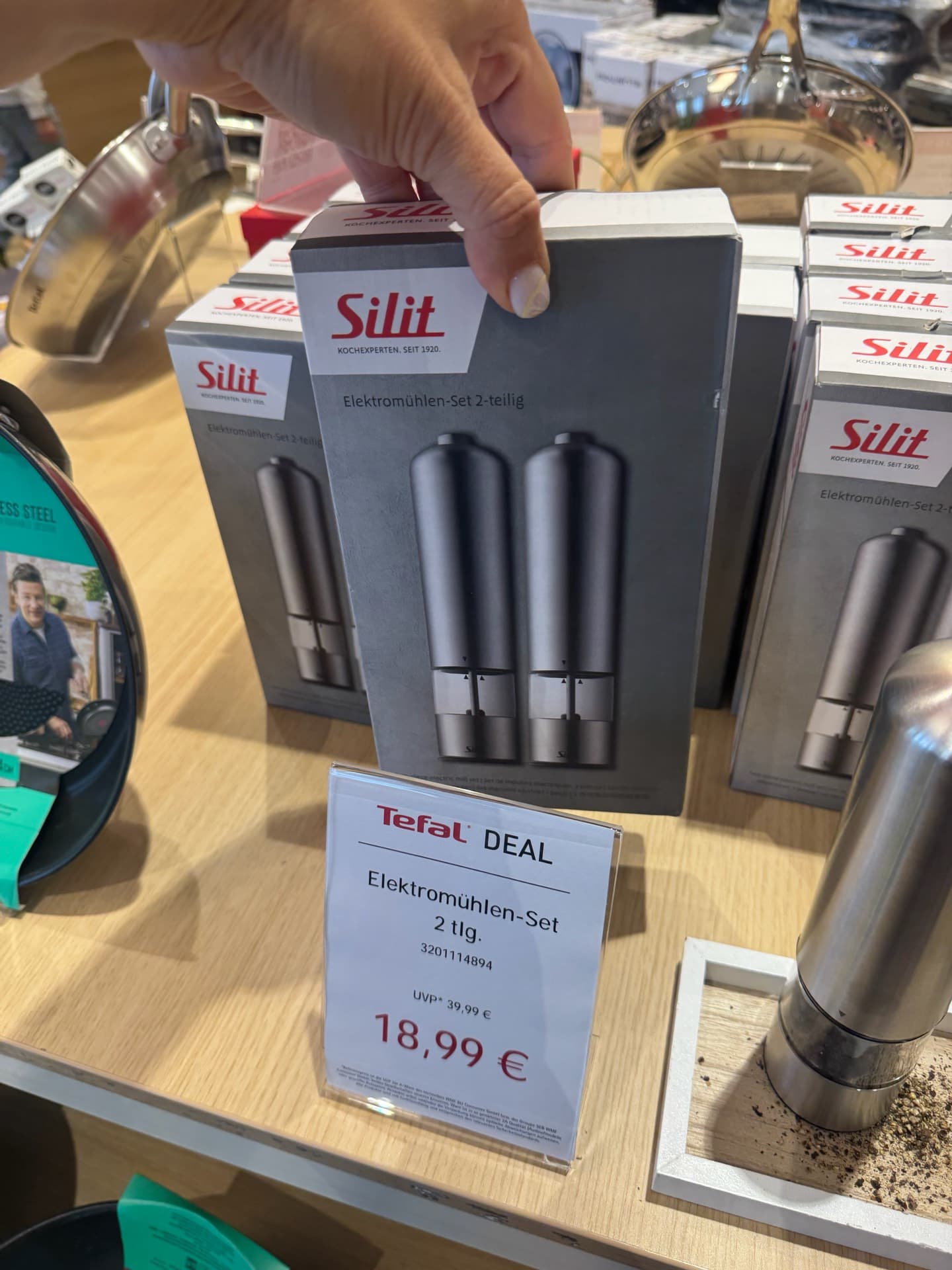 Электрический мельничный набор Silit