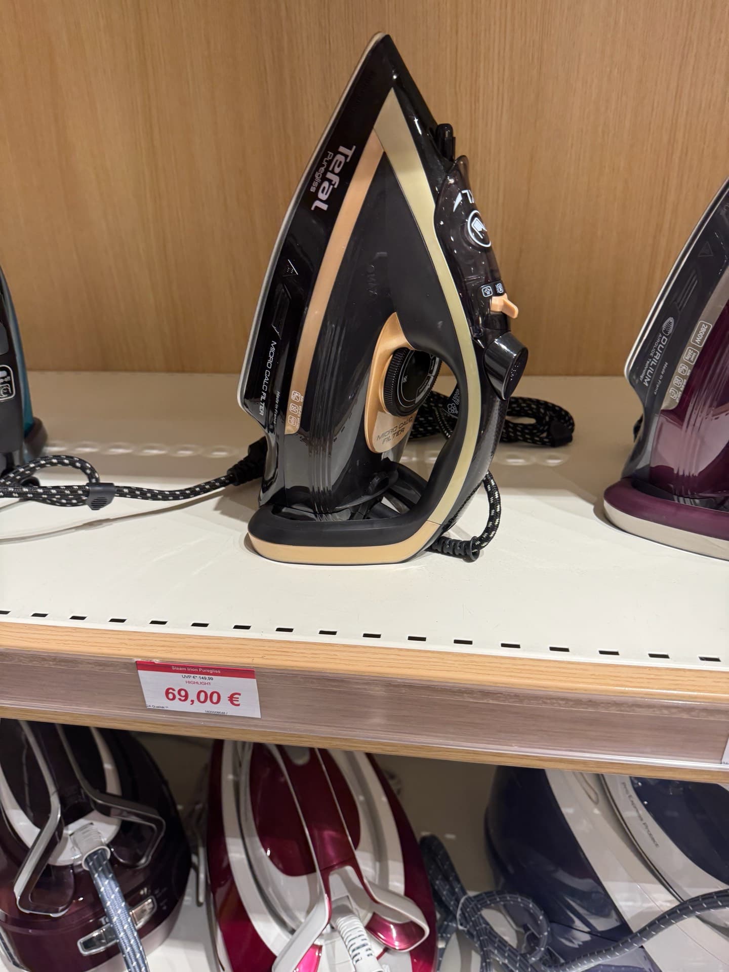 Паровой утюг Tefal