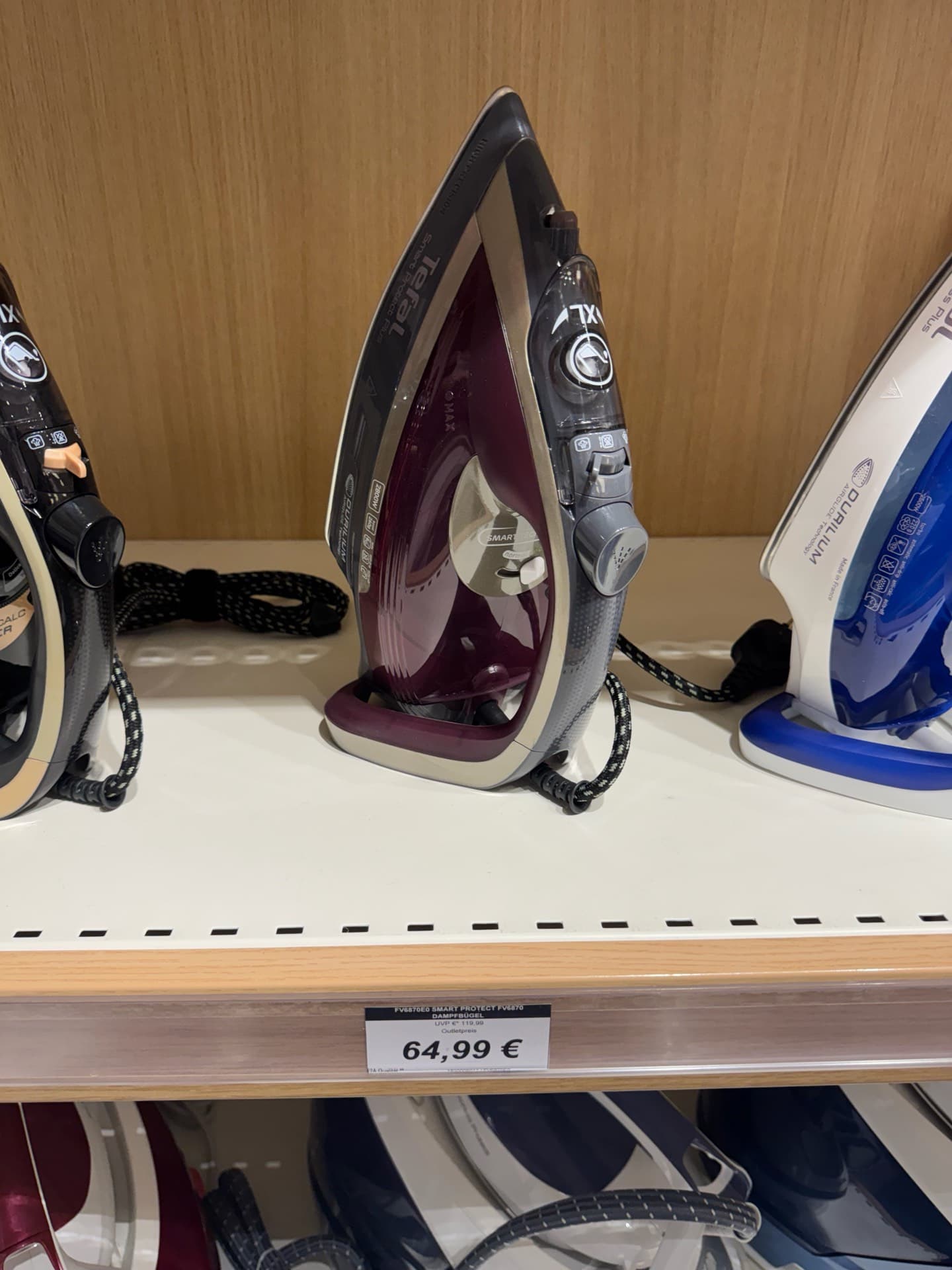 Паровой утюг Tefal