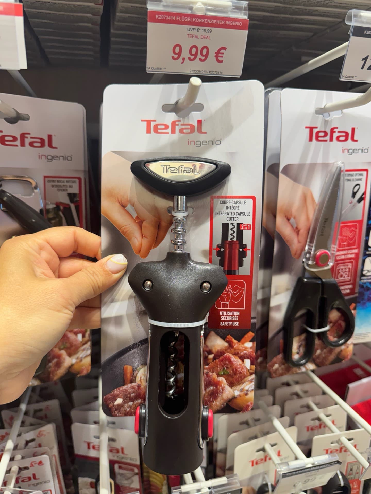 Открывалка для бутылок Tefal Ingenio