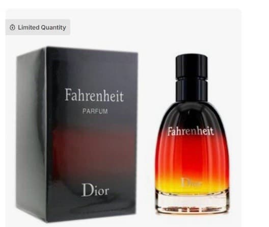 Парфюм Dior Fahrenheit