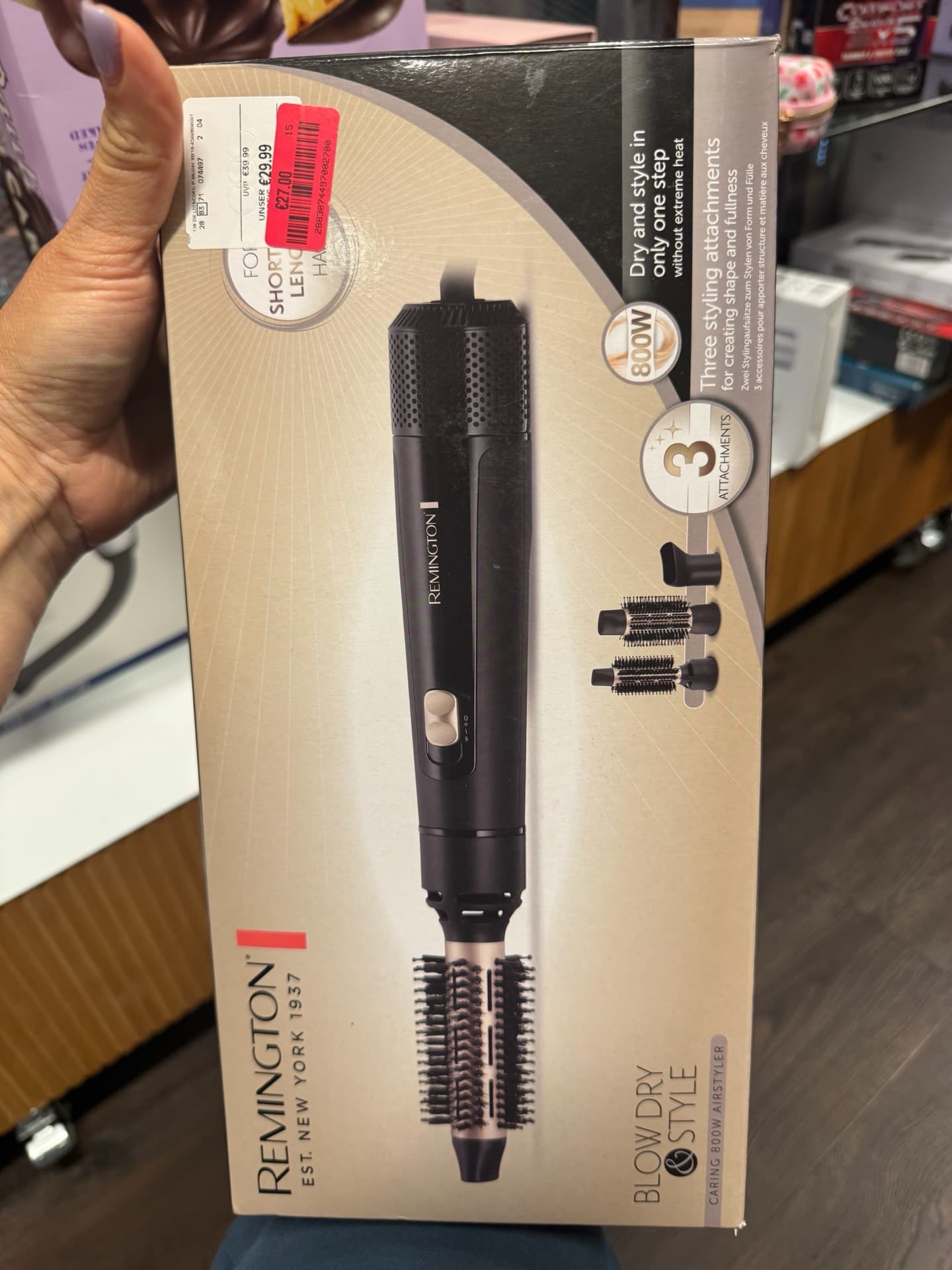 Стайлер для сушки волос Remington