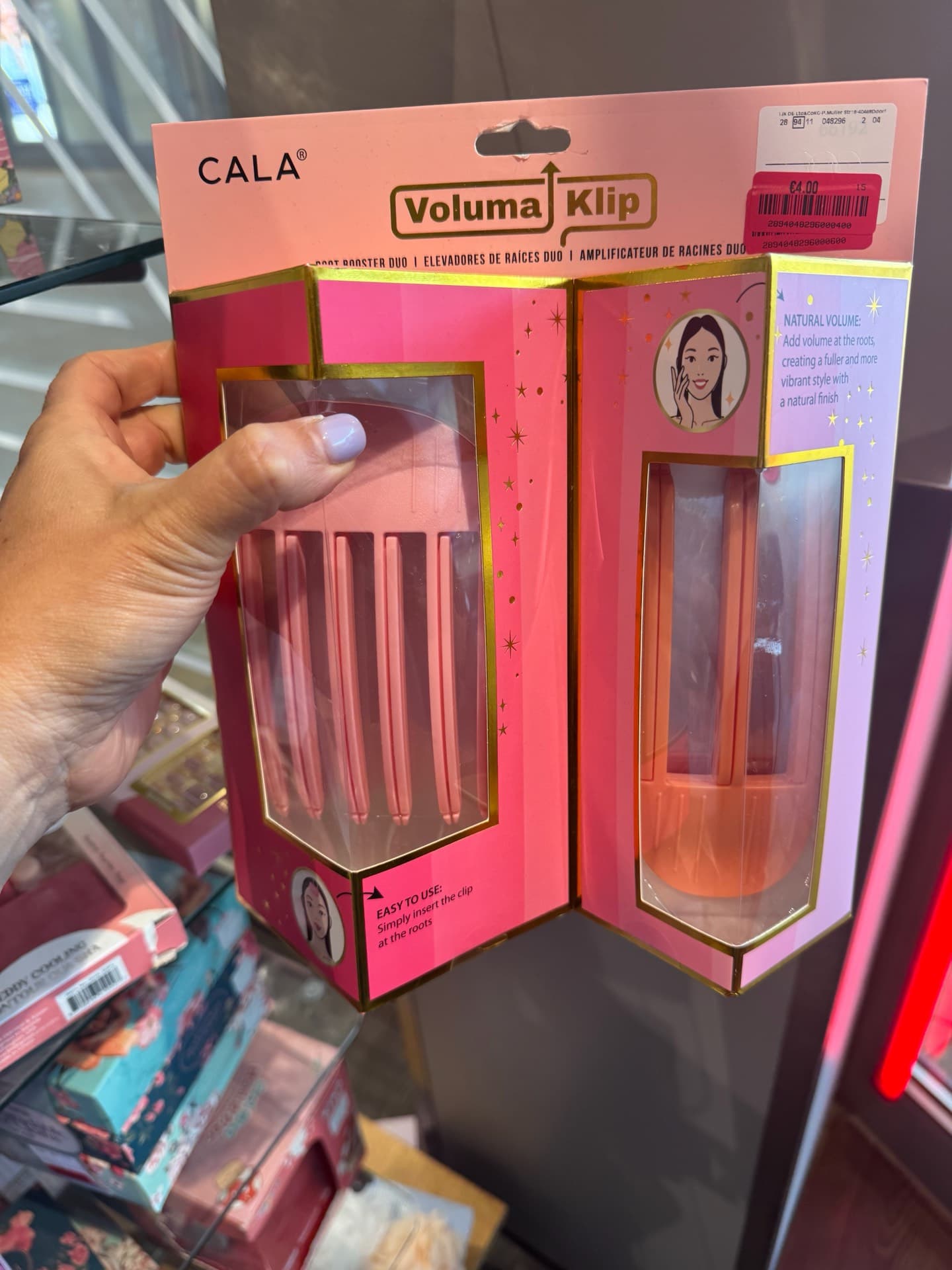 Клипса для объёма CALA