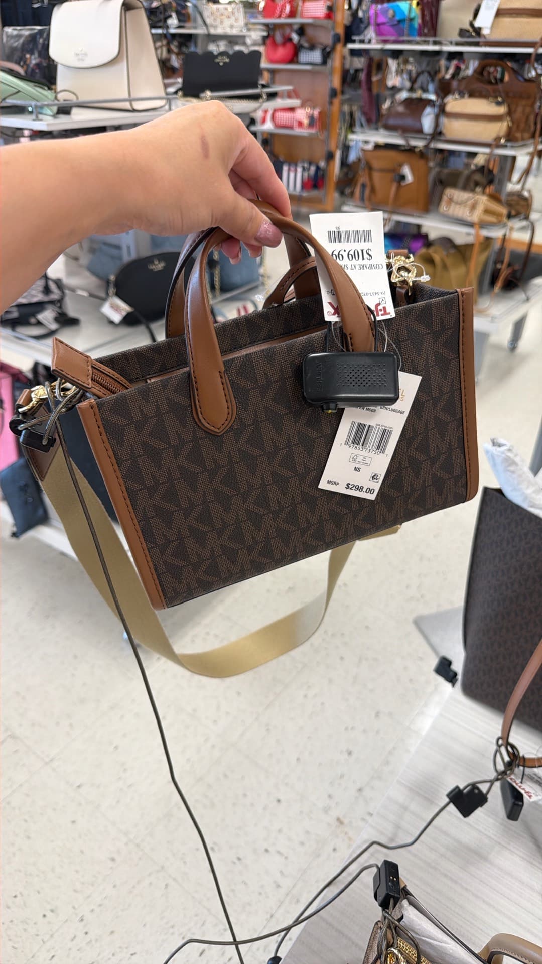 Мини-тотэ Michael Kors
