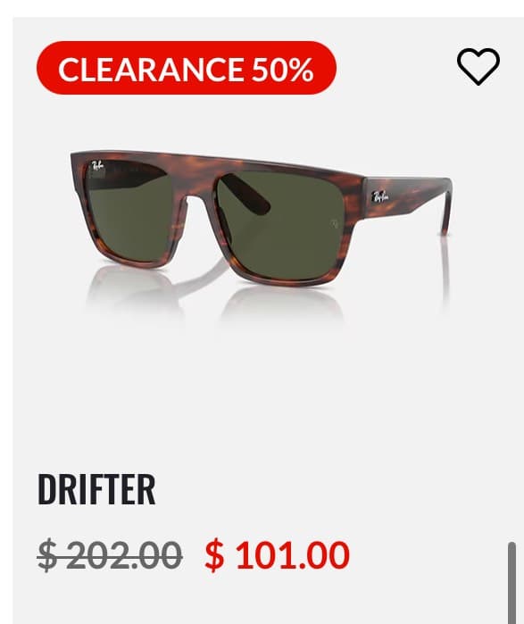 Солнцезащитные очки Ray-Ban Drifter