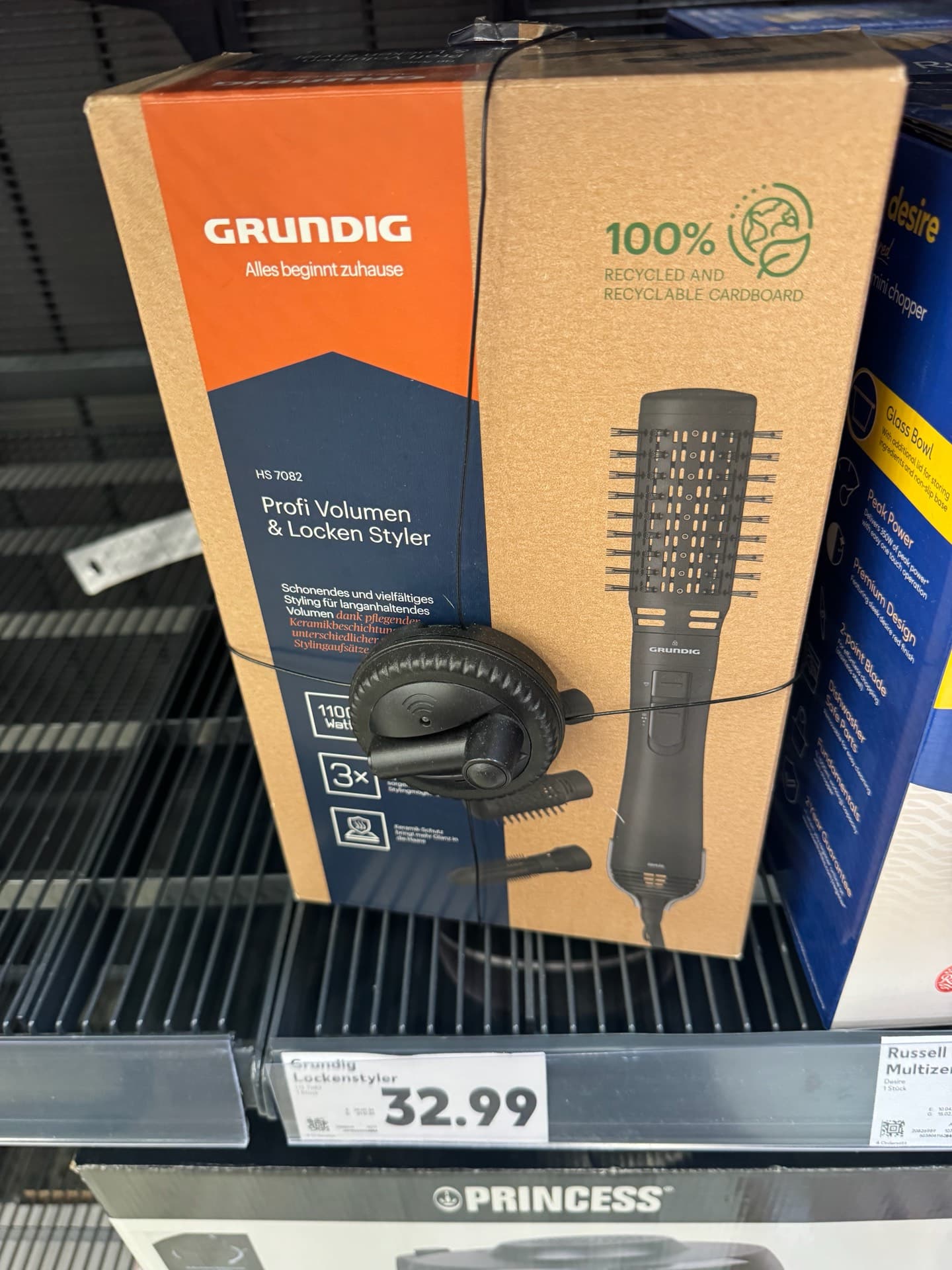 Устройство для укладки волос Grundig