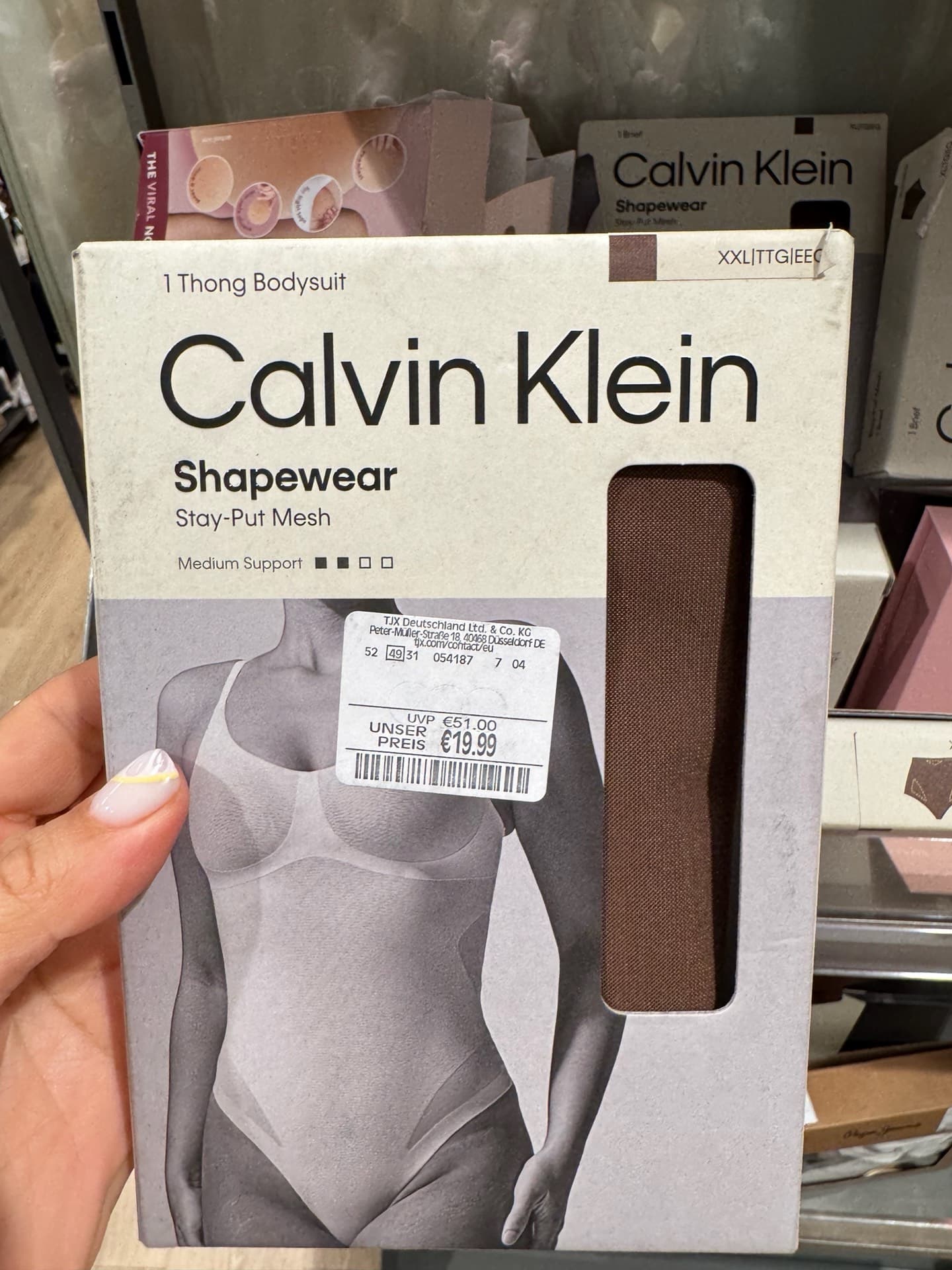 Боди с тонкой ласточкой Calvin Klein