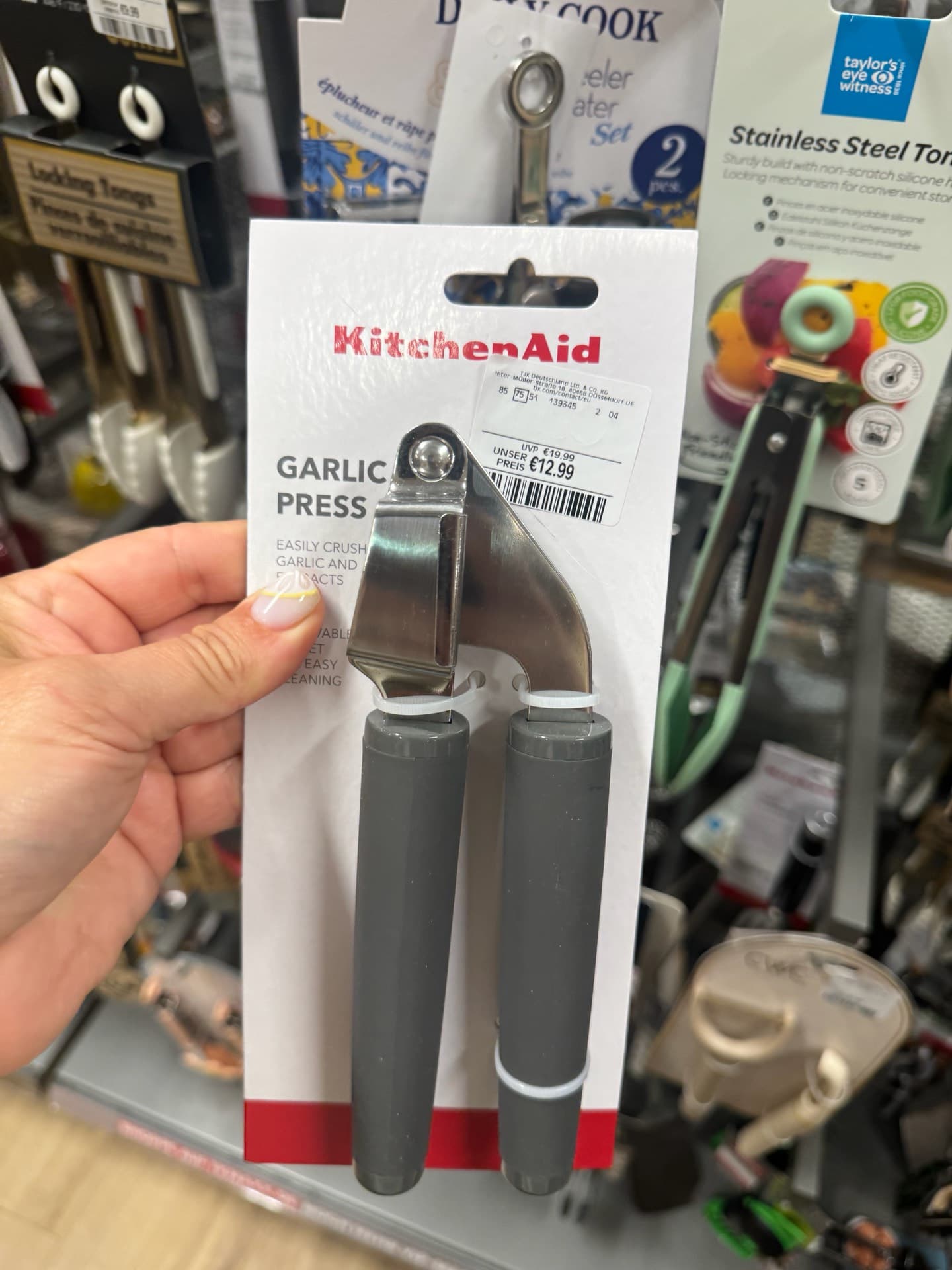 Пресс для чеснока KitchenAid