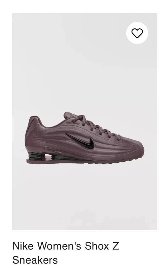 Кроссовки Nike Shox Z для женщин