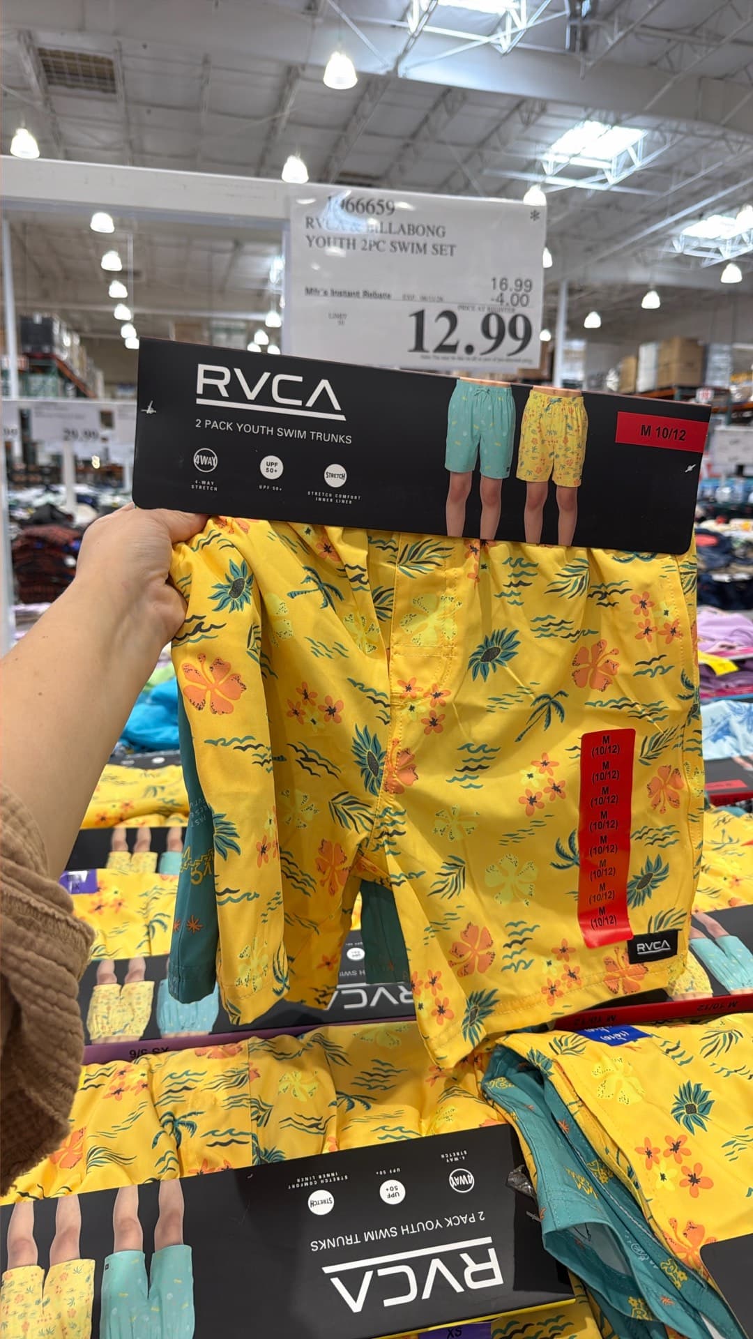 Комплект плавок для детей RVCA