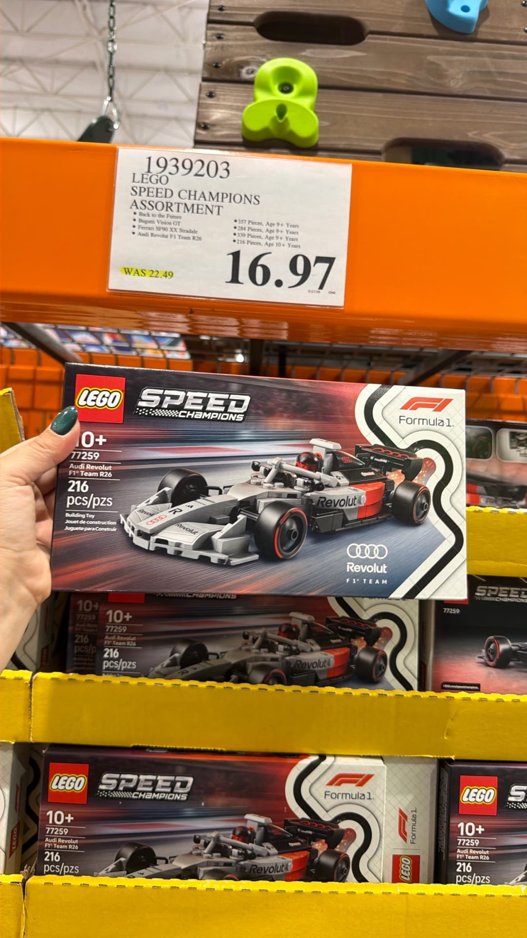 LEGO Автомобиль Audi F1