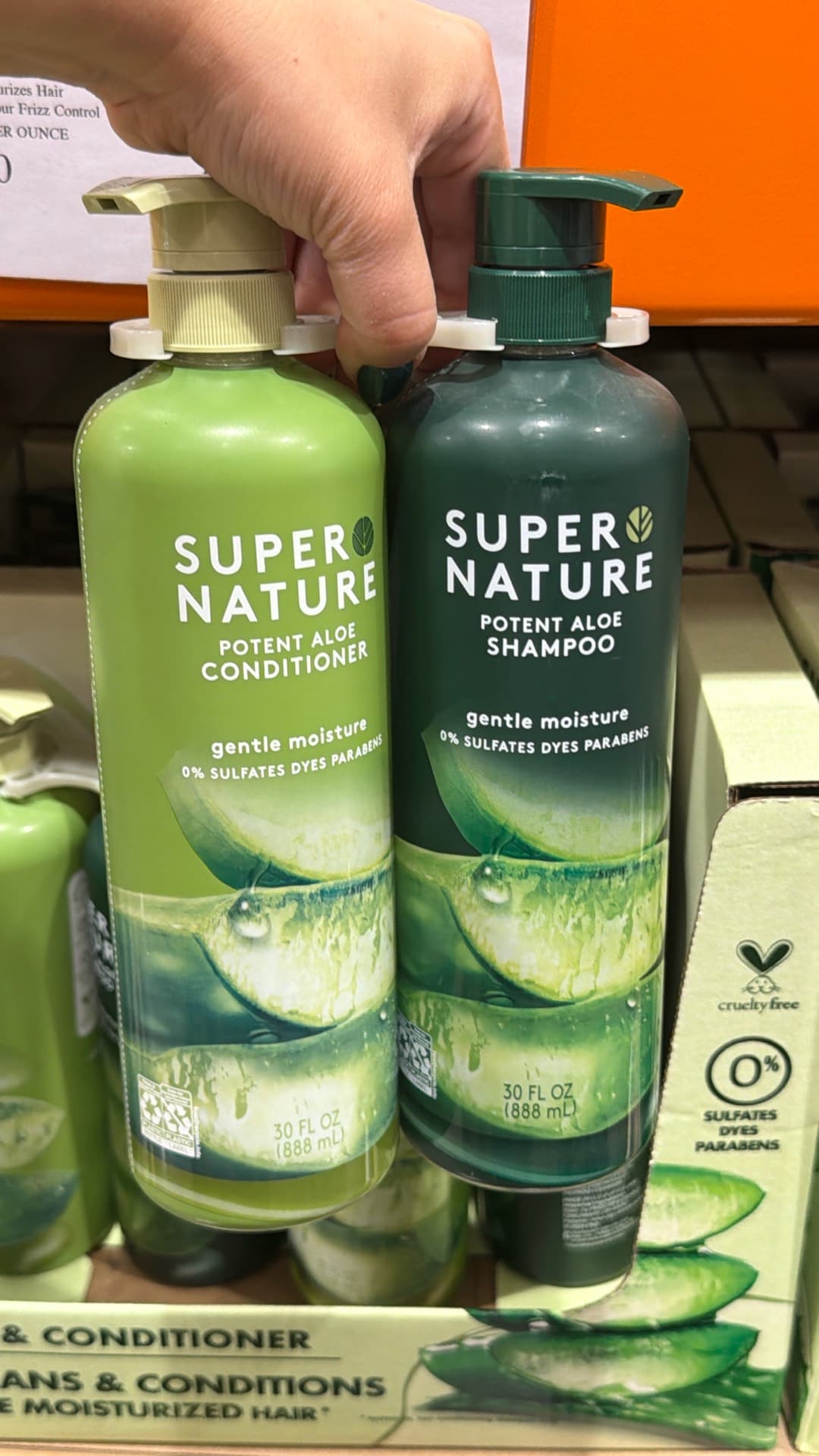 Шампунь и кондиционер Aloe Super Nature