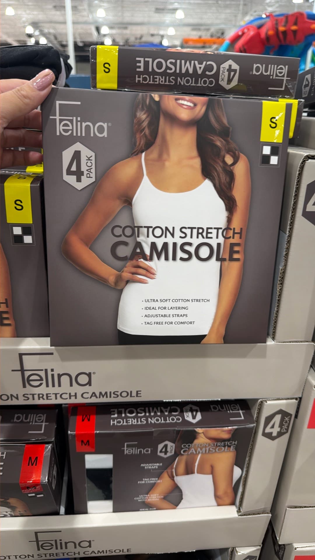 Комплект майок Felina из хлопкового стрейча
