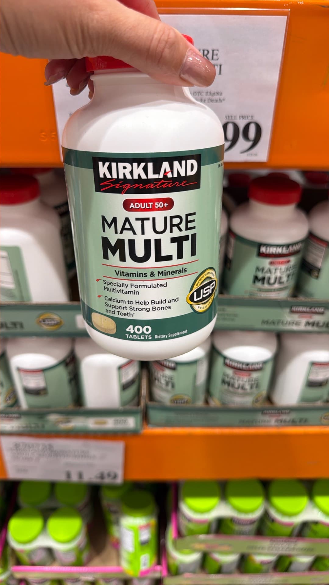Мультивитамины Kirkland для взрослых