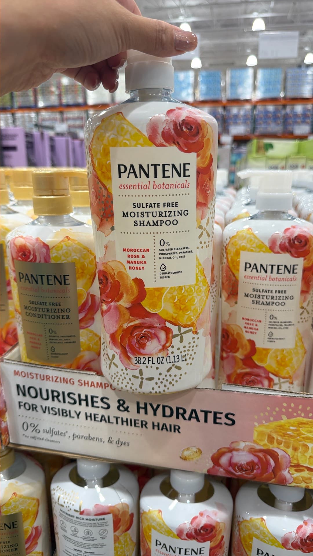Увлажняющий шампунь Pantene