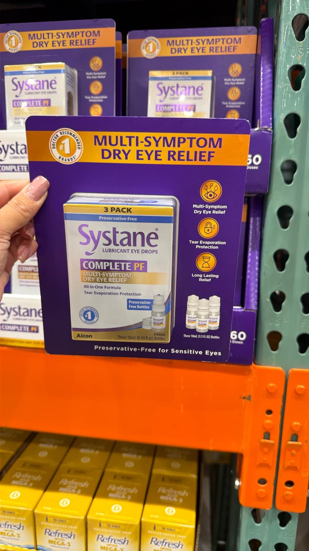 Капли для глаз Systane Complete