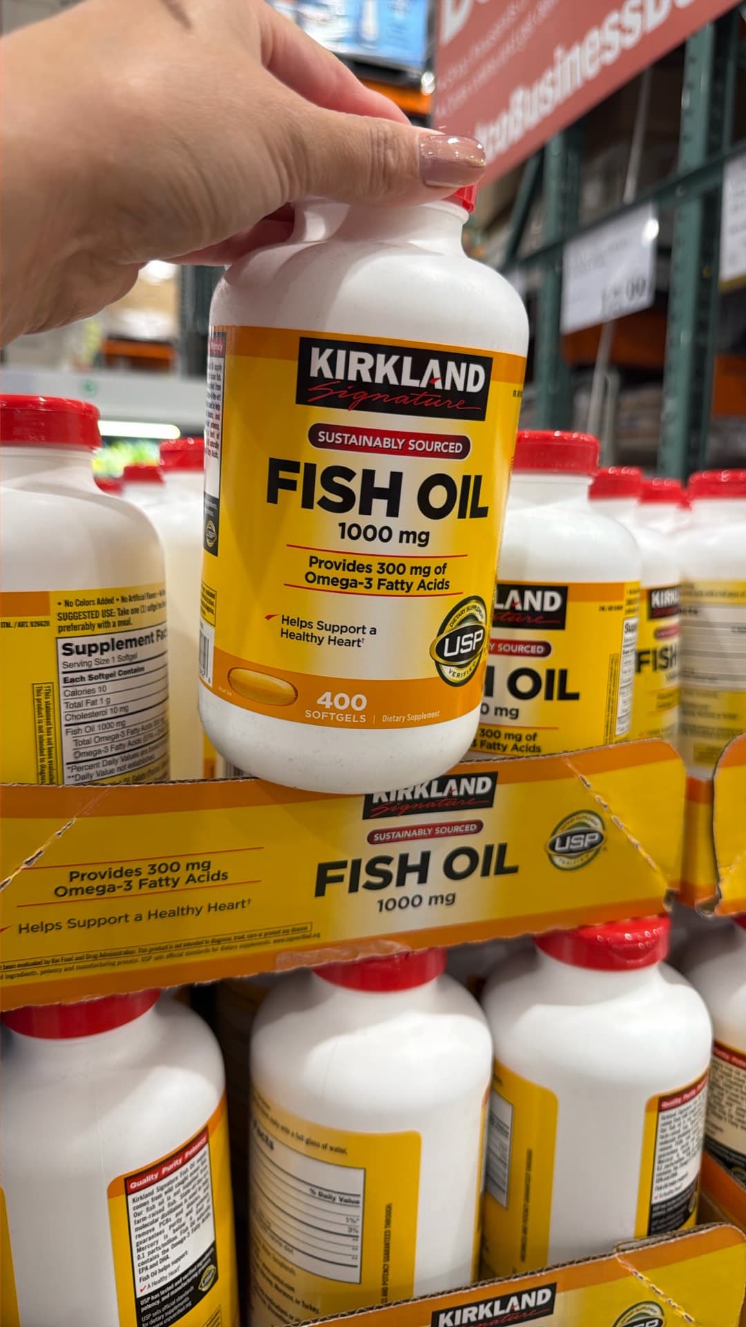 Рыбий жир Kirkland