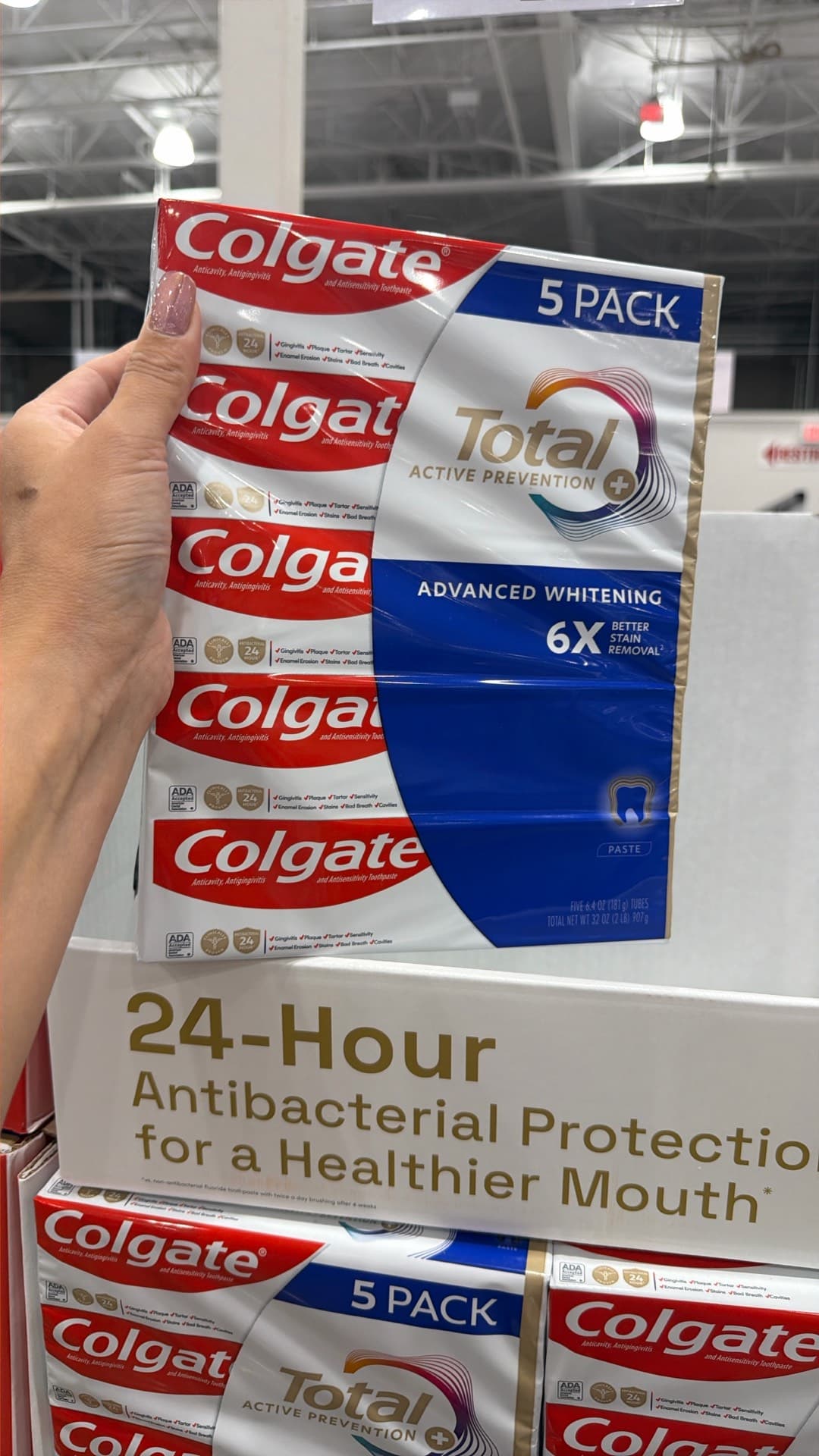 Зубная паста Colgate Total, упаковка 5 штук