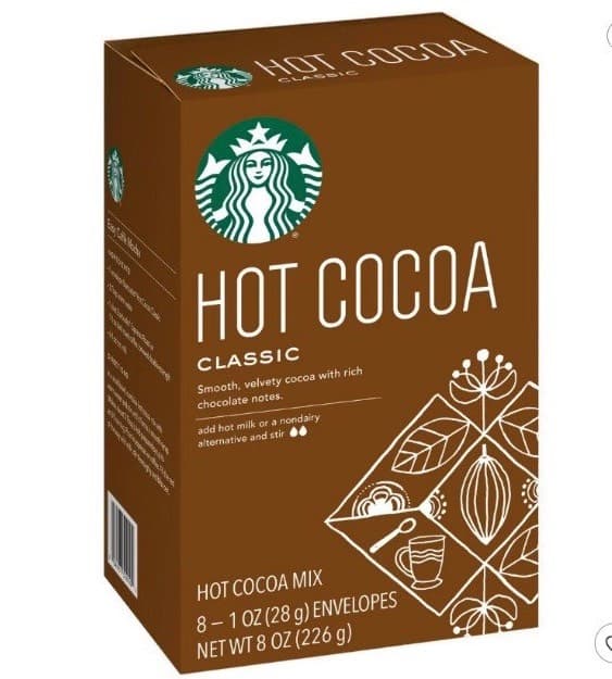 Горячий шоколад Starbucks