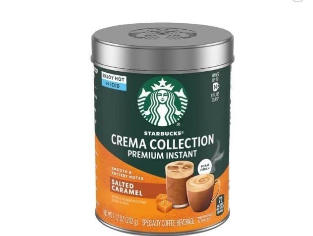 Кофе-напиток Starbucks с солёной карамелью