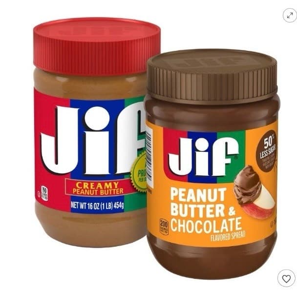 Дуэт арахисового масла Jif