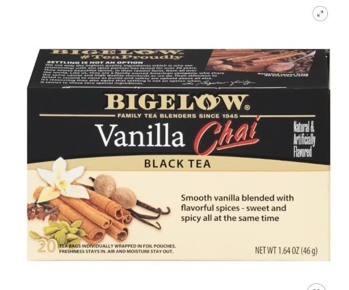 Чай Bigelow ванильный Чай