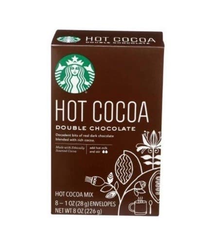 Горячий шоколад Starbucks с двойным шоколадом