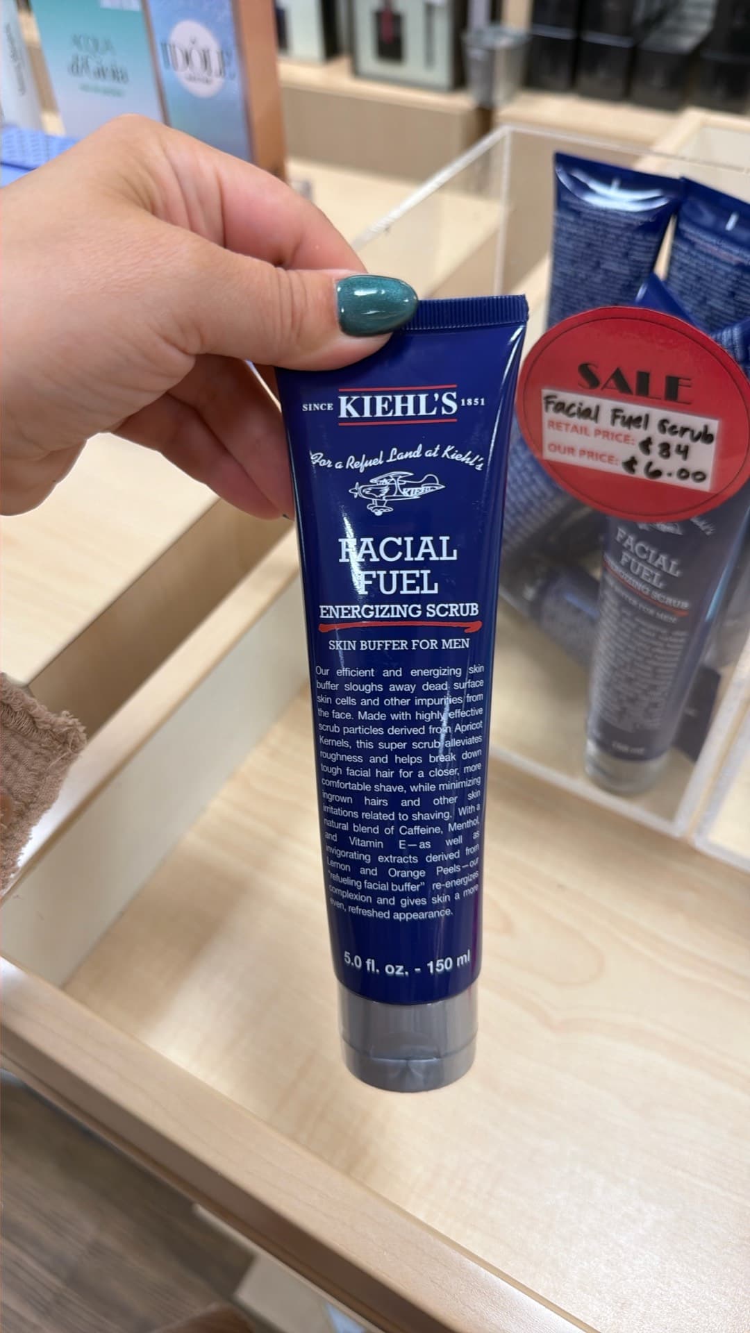 Энергизирующий скраб для лица Kiehl's