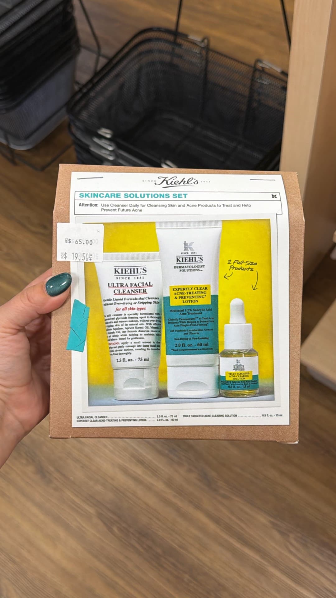 Набор средств ухода за кожей Kiehl's