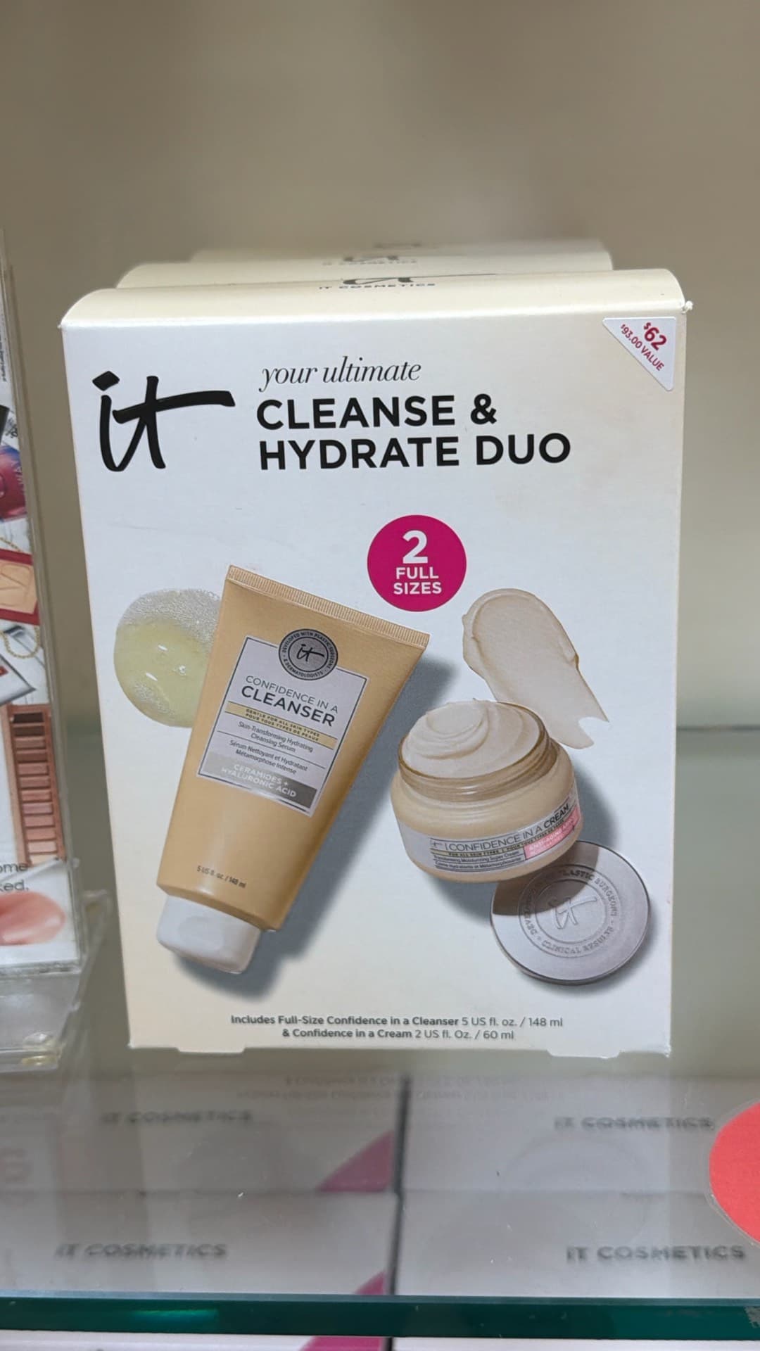 Дуэт для очищения и увлажнения от IT Cosmetics