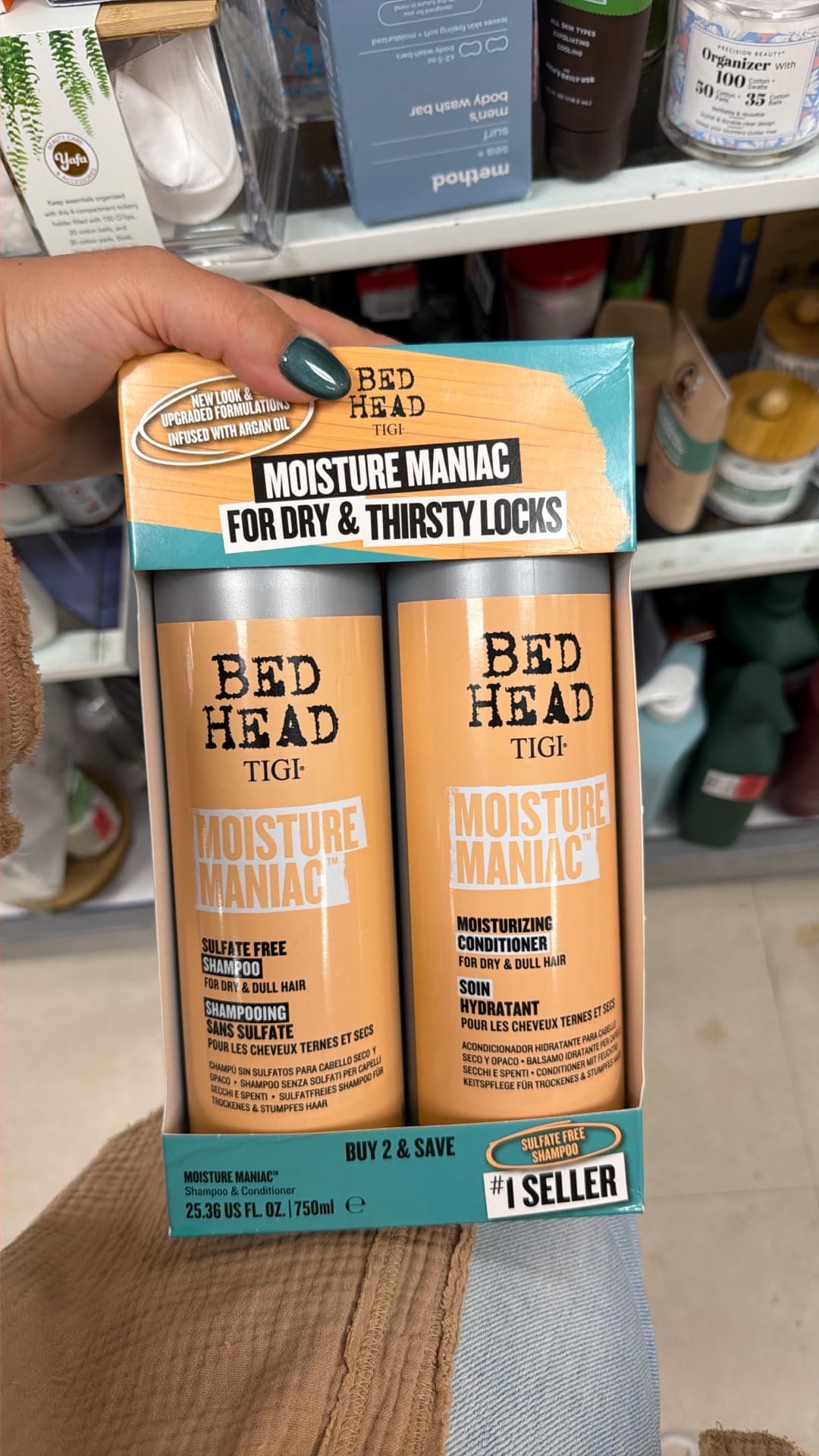 Дуэт Moisture Maniac от Bed Head