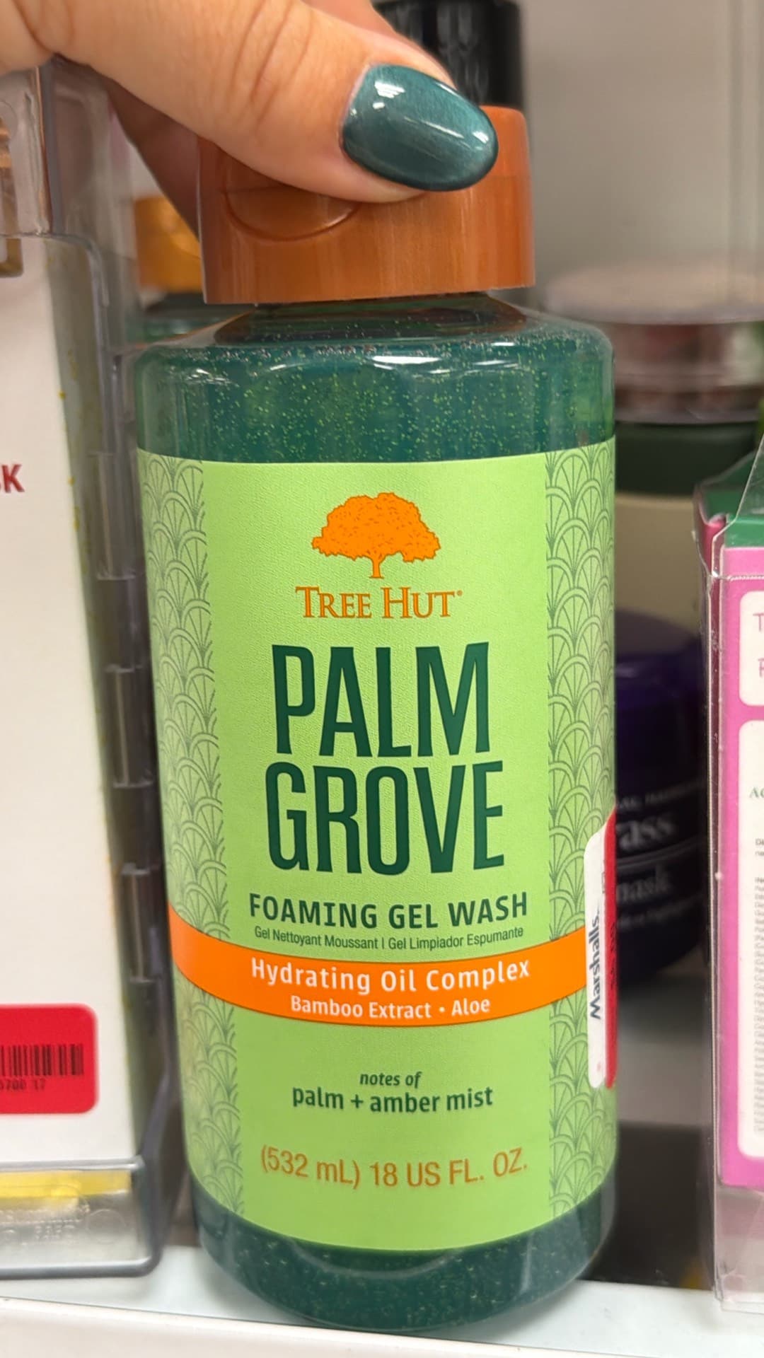 Пенящийся гель для душа Tree Hut Palm Grove