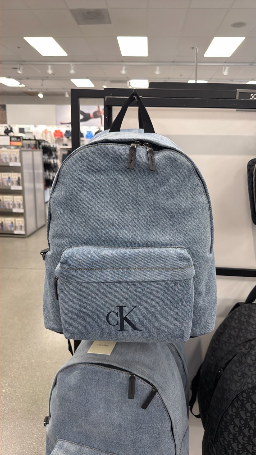 Рюкзак Calvin Klein из денима