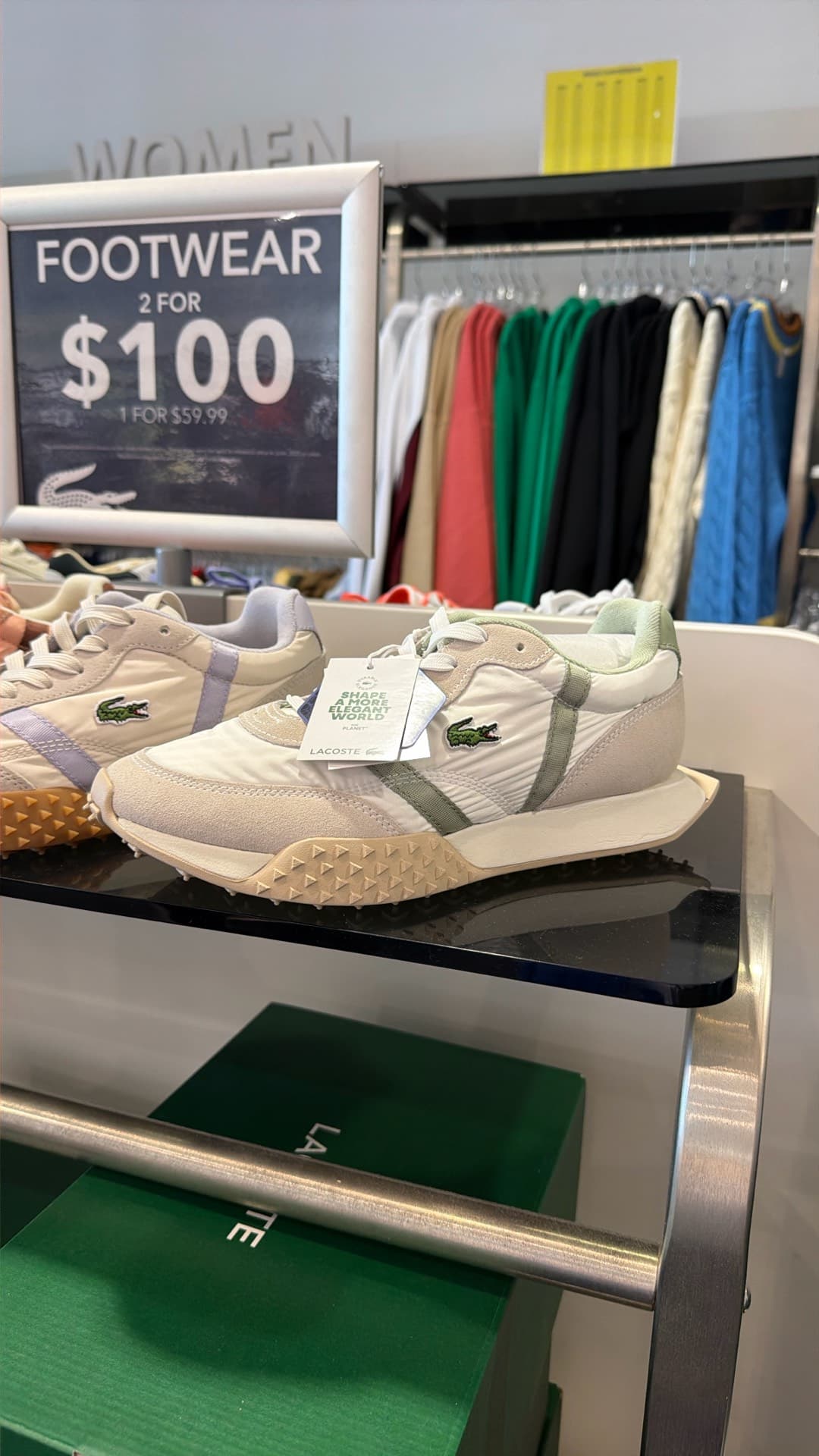 Спортивные кроссовки Lacoste
